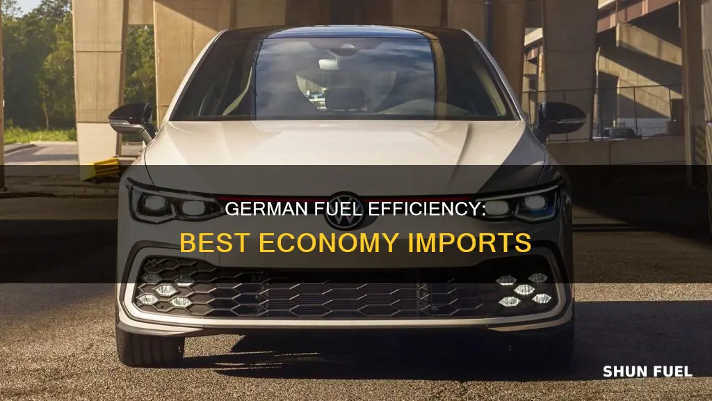 which german import car has the best fuel economy