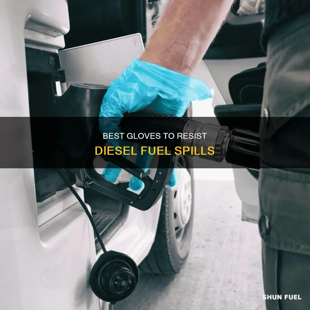 which glove offers the best resistance to diesel fuel