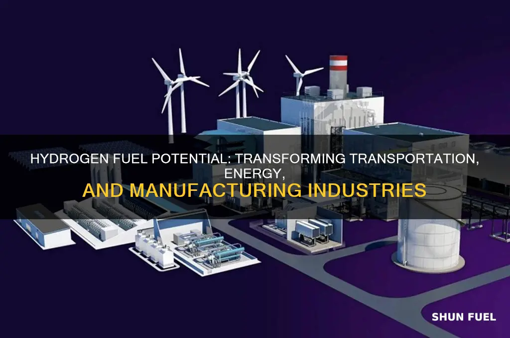which industries can use hydrogen as a fuel