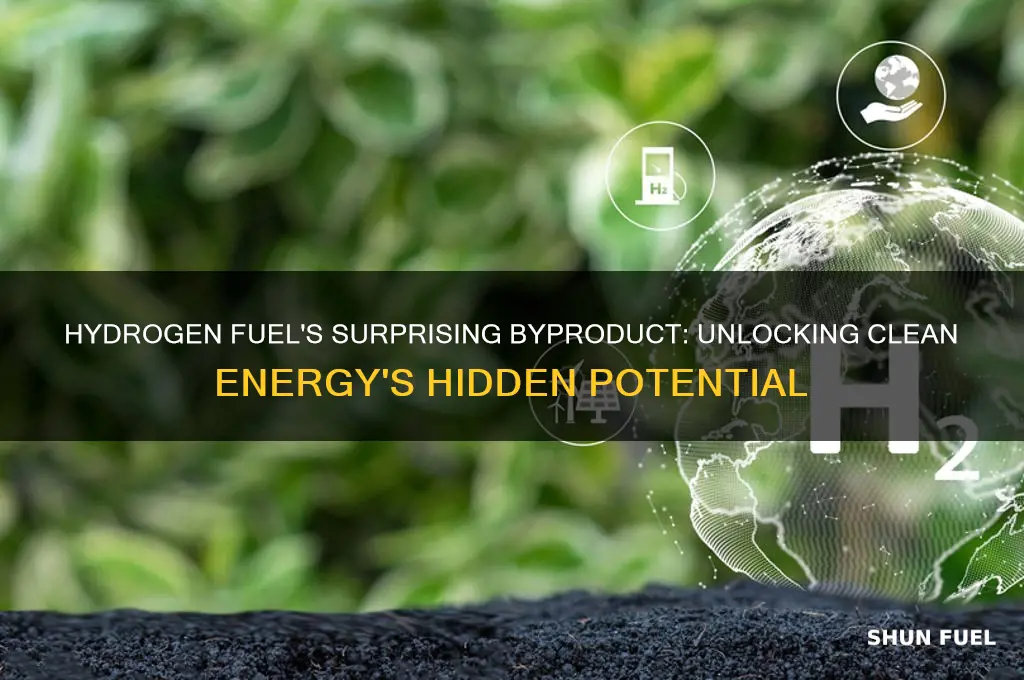 which is a byproduct of using hydrogen fuel