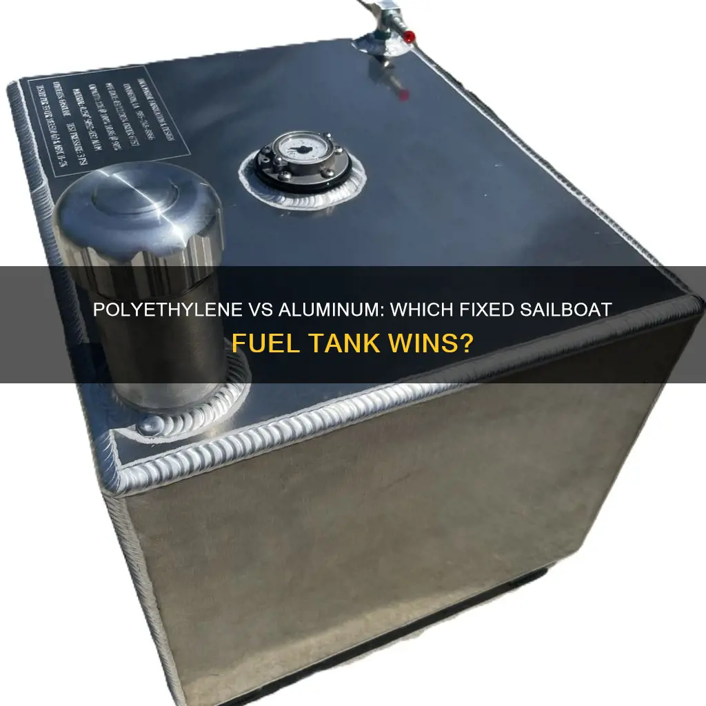 which is better aluminum or polyethylene fixed sailboat fuel tank
