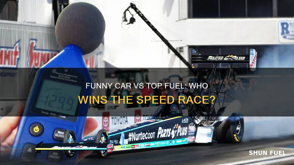 which is faster funny car or top fuel