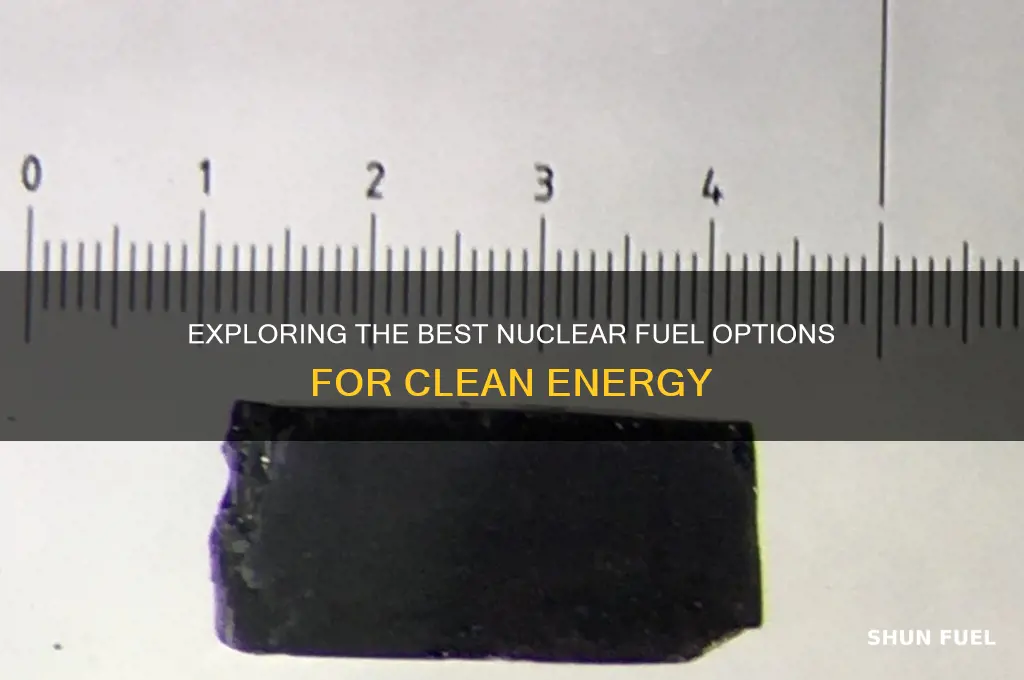 which is good nuclear fuel