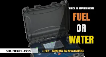 The Weight of Diesel Fuel: Heavier Than Water?