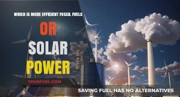 Fossil Fuels vs. Solar Power: Analyzing Energy Efficiency and Sustainability