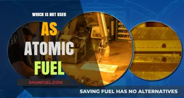 Unveiling the Non-Atomic Fuel: Surprising Materials Not Used in Reactors