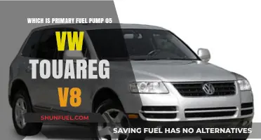 Identifying the Primary Fuel Pump in a 2005 VW Touareg V8