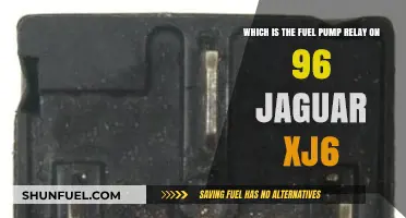 Locating the Fuel Pump Relay in a 1996 Jaguar XJ6