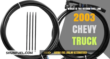 Chevy Truck Return Fuel Line: 2003 Model Year Guide