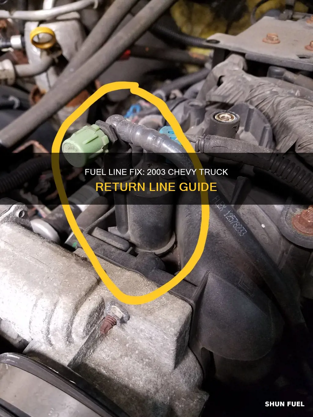 which is the return fuel line 2003 chevy truck