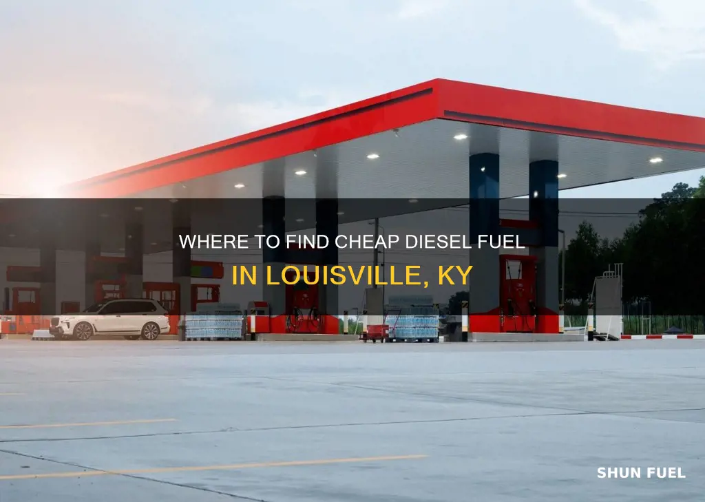 which krioger in louisville ky has the cheapest diesel fuel