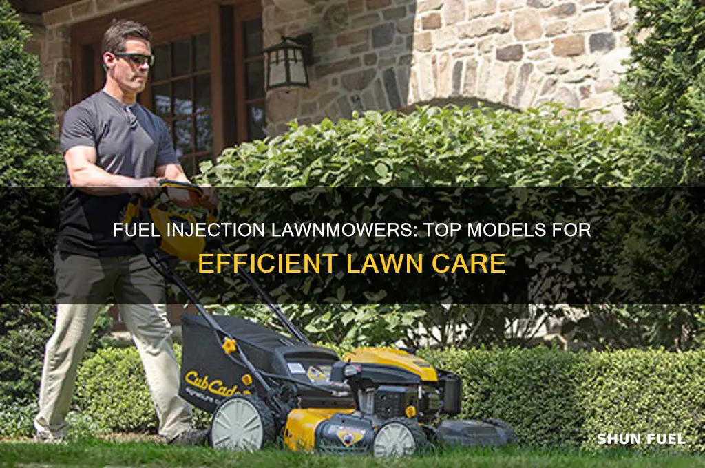 which lawnmower has fuel injection