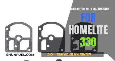 Finding the Fuel Inlet Line on Your Homelite 330's Zama Carb