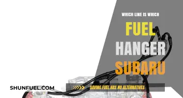 Subaru Fuel Hanger Conundrum: Identifying the Right Lines