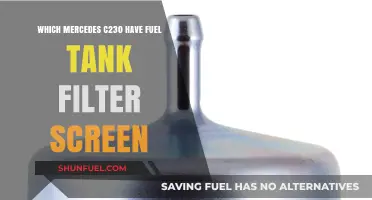 Fuel Tank Filter Screens: Mercedes C230 Models Affected