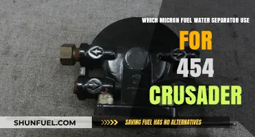Best Micron Fuel Water Separator for 454 Crusader Engines