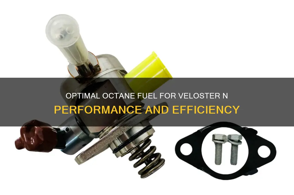 which octane fuel veloster n