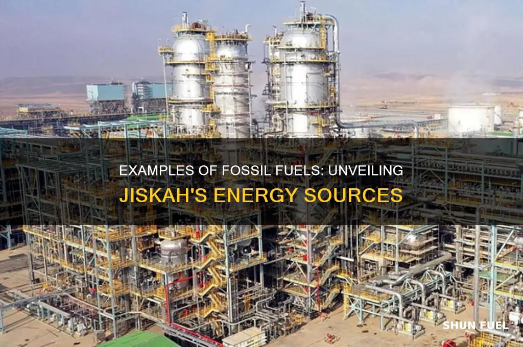 which of the following are examples of fossil fuels jiskah
