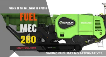 Understanding Fossil Fuels: Identifying MEC 280 in Energy Sources