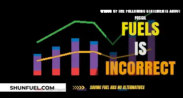 Debunking Fossil Fuel Myths: Identifying the Incorrect Statement