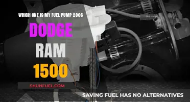 Identifying Your 2006 Dodge Ram 1500 Fuel Pump: A Quick Guide