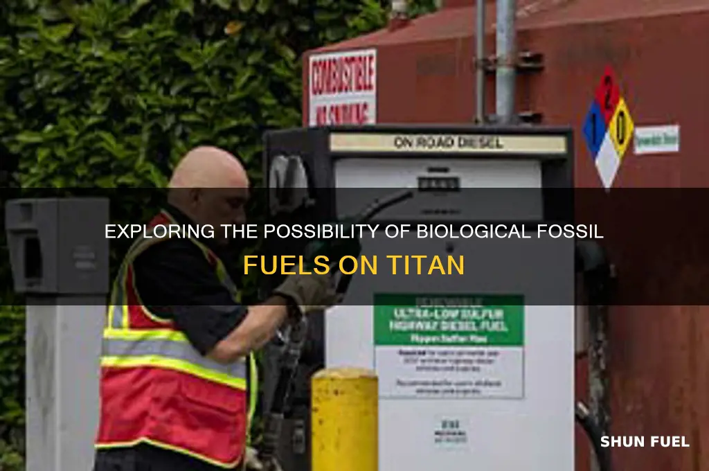 which planet may contain biological fossil fuels