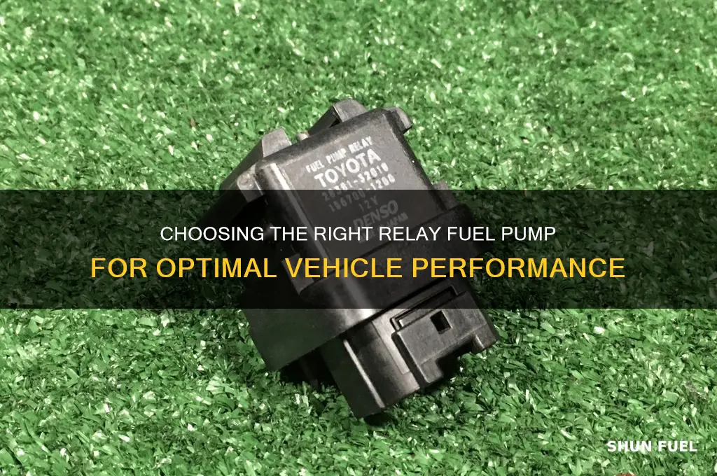 which relay fuel pump