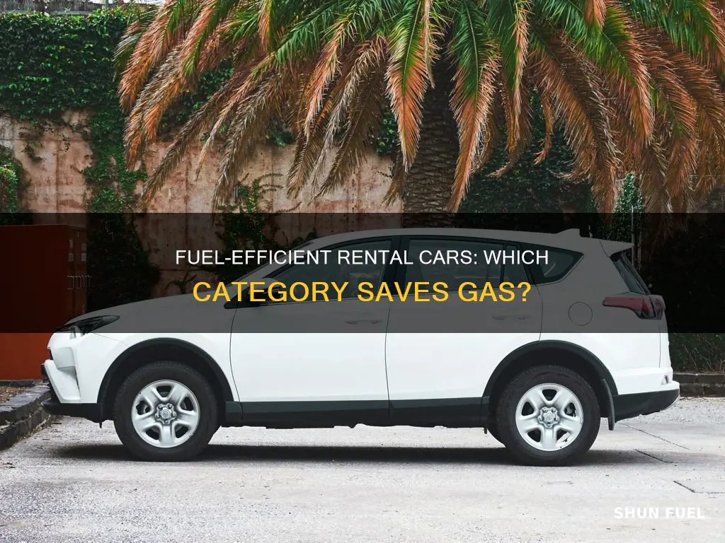 which rental car category has better fuel economy