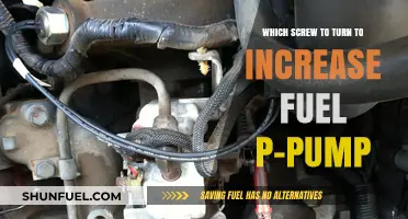 Boosting Fuel Pressure: The Right Screw to Turn on Your P-Pump