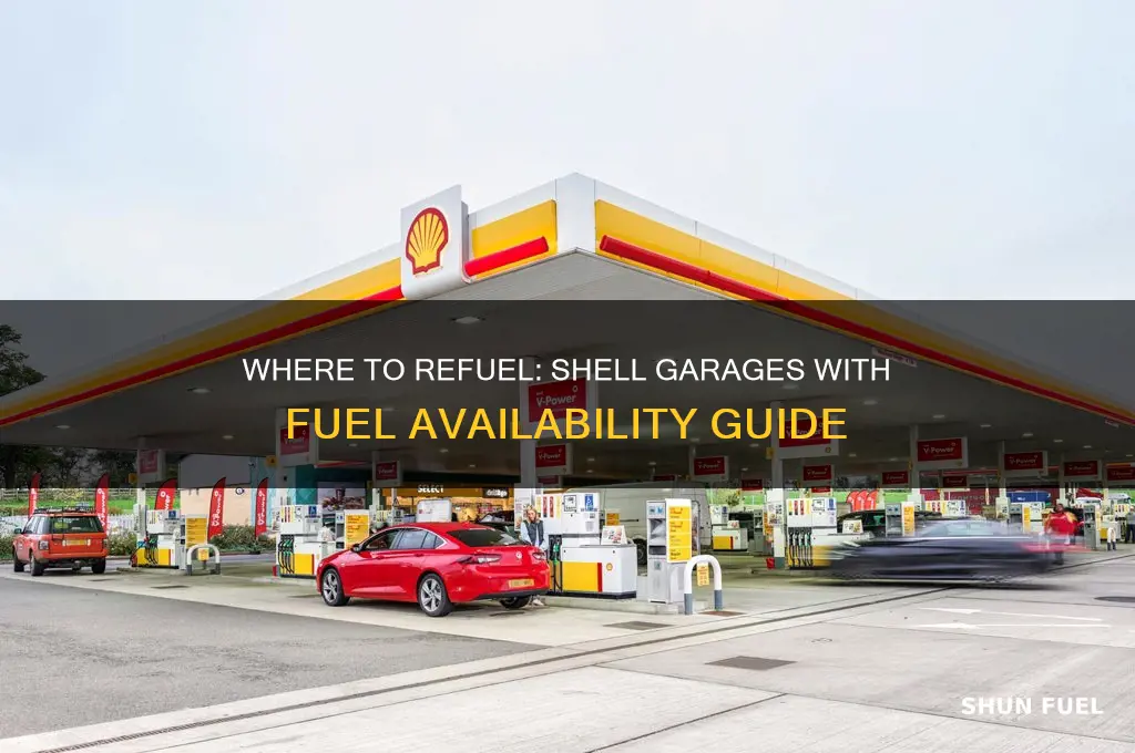 which shell garages have fuel