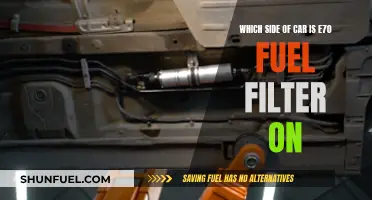 Where is the Fuel Filter on a BMW X5?