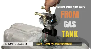 Fuel Pump Installation: Gas Tank Side Connection