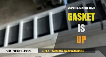 Fuel Pump Gasket Orientation: Which Side Faces Up?