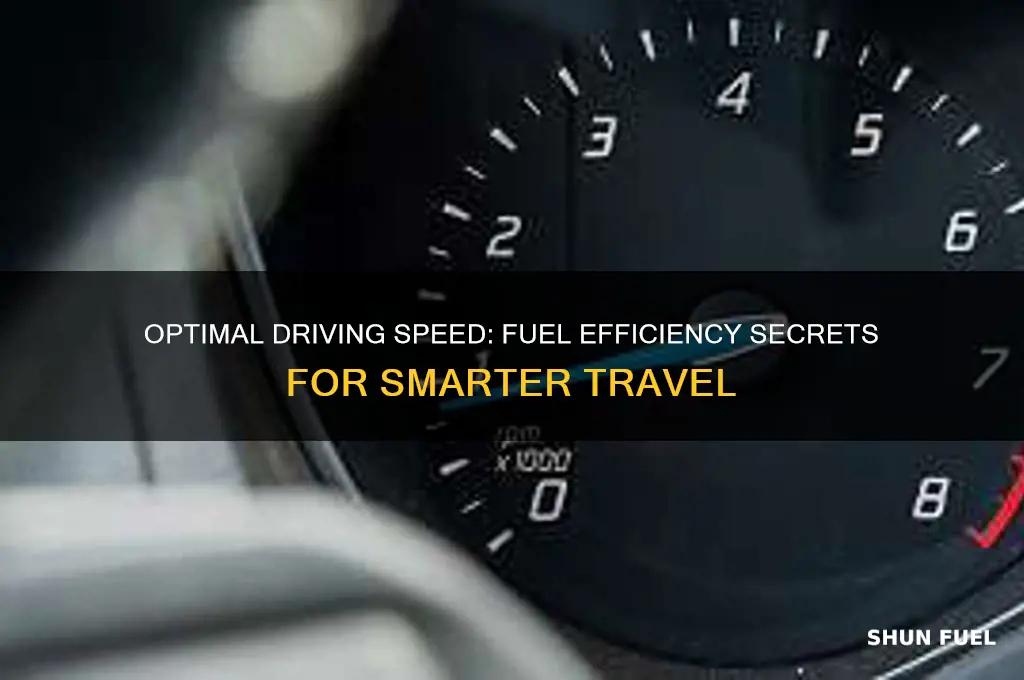 which speed saves fuel