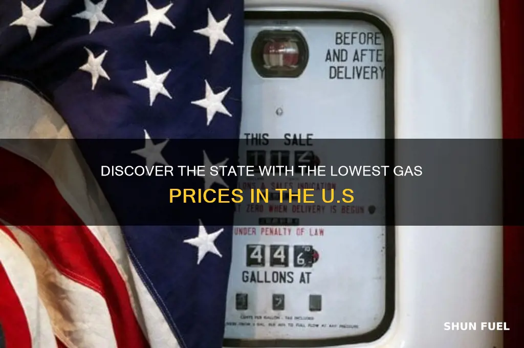 which state has cheapest gas