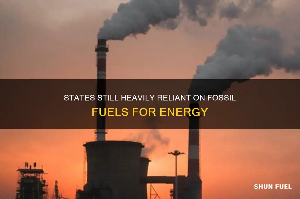 which states are 90 dependent on fossil fuels