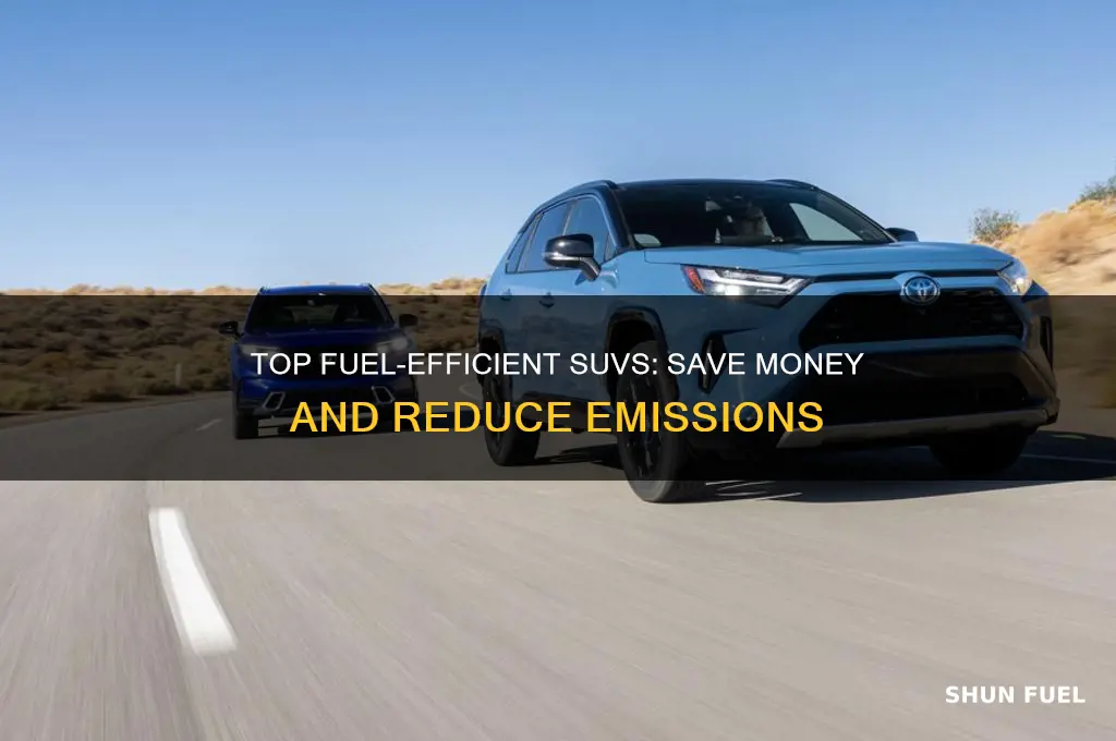 which suv consumes less fuel