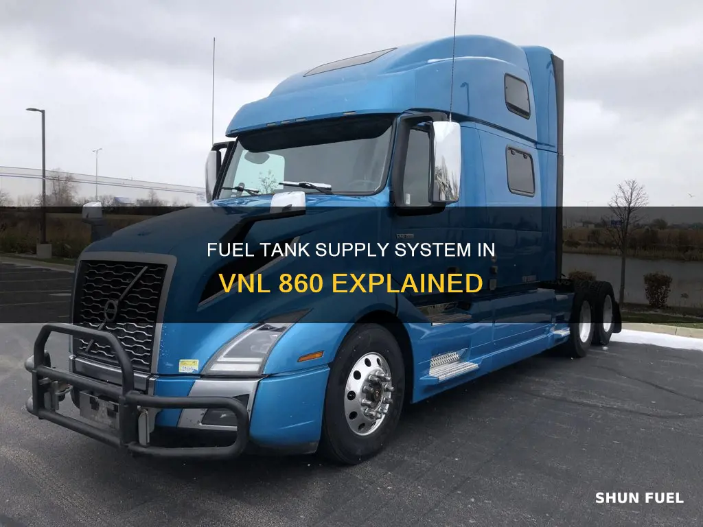 which tank supplies the fuel on the vnl 860