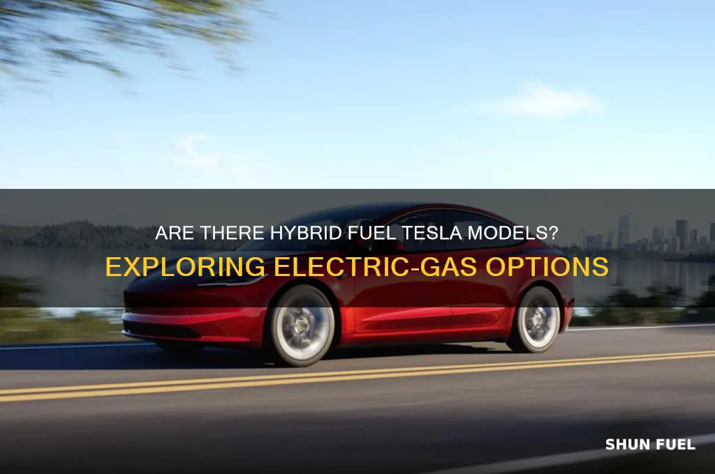 which teslas are hybrid fuel