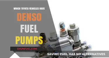 Toyota Models Equipped with Denso Fuel Pumps: A Comprehensive List