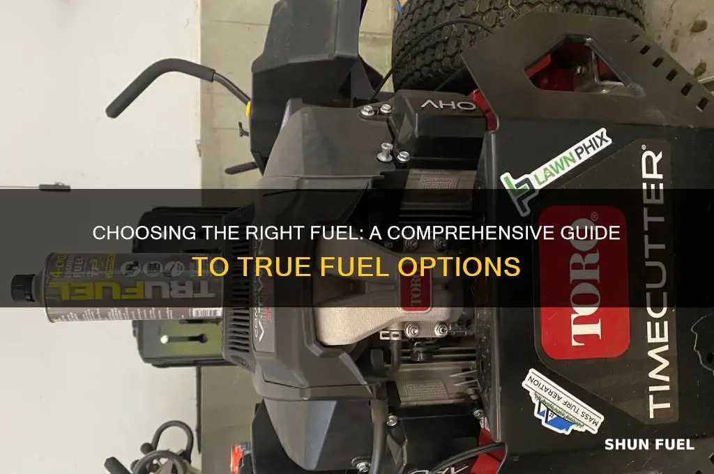 which true fuel do i use