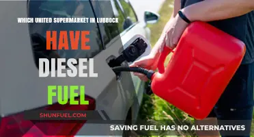 United Supermarkets Offering Diesel Fuel in Lubbock