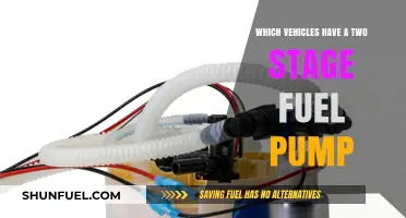 Vehicles Equipped with Efficient Two-Stage Fuel Pump Systems