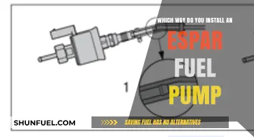 Correct Installation Guide for Espar Fuel Pump: Direction Matters