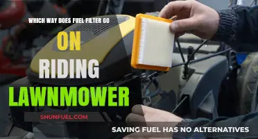 Fuel Filter Installation for Riding Lawnmowers: The Right Way