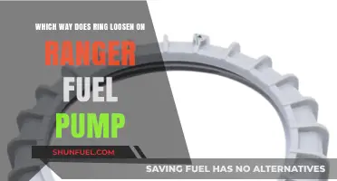 How to Loosen the Ring on a Ranger Fuel Pump: A Guide