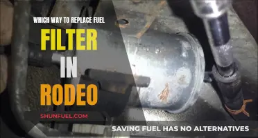 Replacing Fuel Filter in Rodeo: Step-by-Step Guide