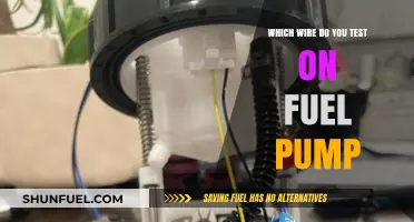 Testing Fuel Pump Wires: Identifying the Correct Wire for Accurate Diagnostics