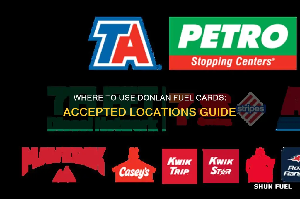 who accepts donlan fuel cards