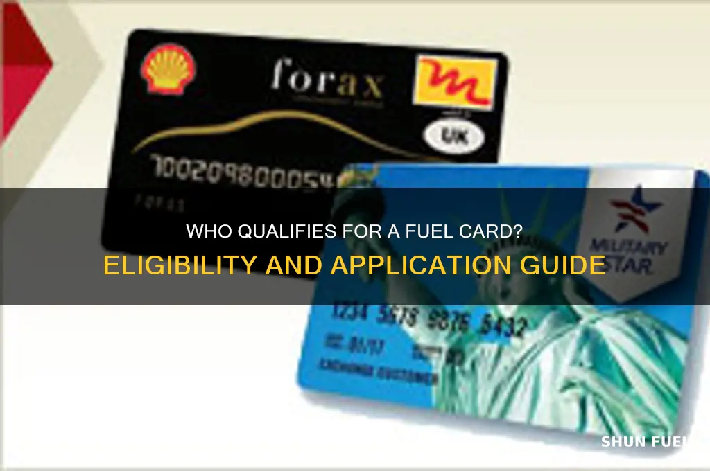 who can apply for a fuel card